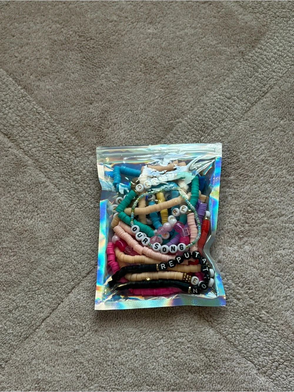 Assorted Multicolor Beaded Bracelet Pack
